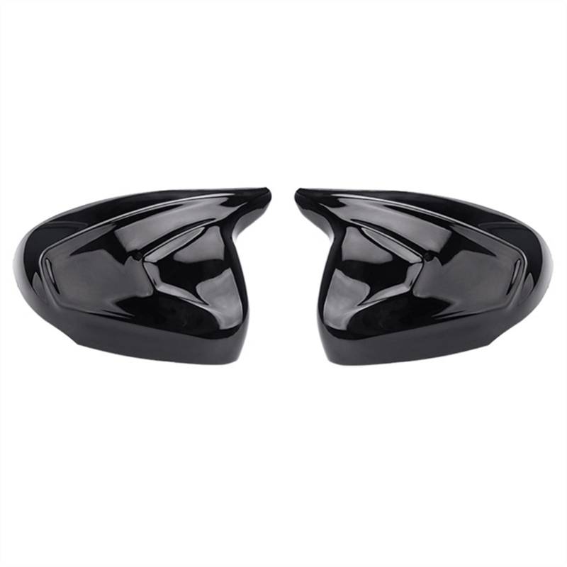 XEBRAD Car Rear View Mirror Cover Protective Decoration, for Mercedes-Benz, A Class W177 2018 A180 A200 Außenspiegel-Abdeckkappe(1 Pair Black) von XEBRAD