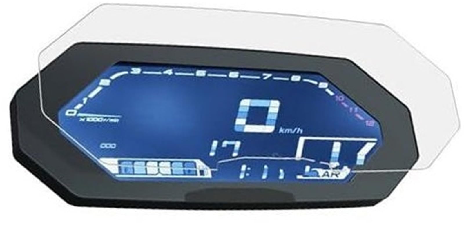 XEBRAD Displayschutzfolie, for Tracer 7 Tracer 700 Tracer700 2020 2021 Motorrad Scratch Cluster Screen Displayschutzfolie für das Armaturenbrett(Black Quantity- 1) von XEBRAD