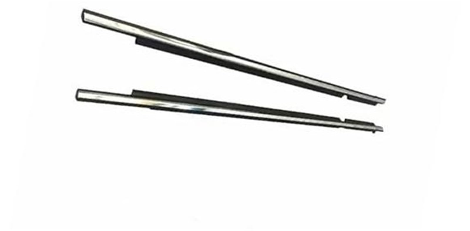 XEBRAD Fenstertürdichtungen Autos, for Toyota, for Land, for Cruiser, for Prado 120 2003-2009 Türregendichte Wetterstreifen Fahrzeug-Dichtungsstreifen(Black Plating Front 2pcs) von XEBRAD