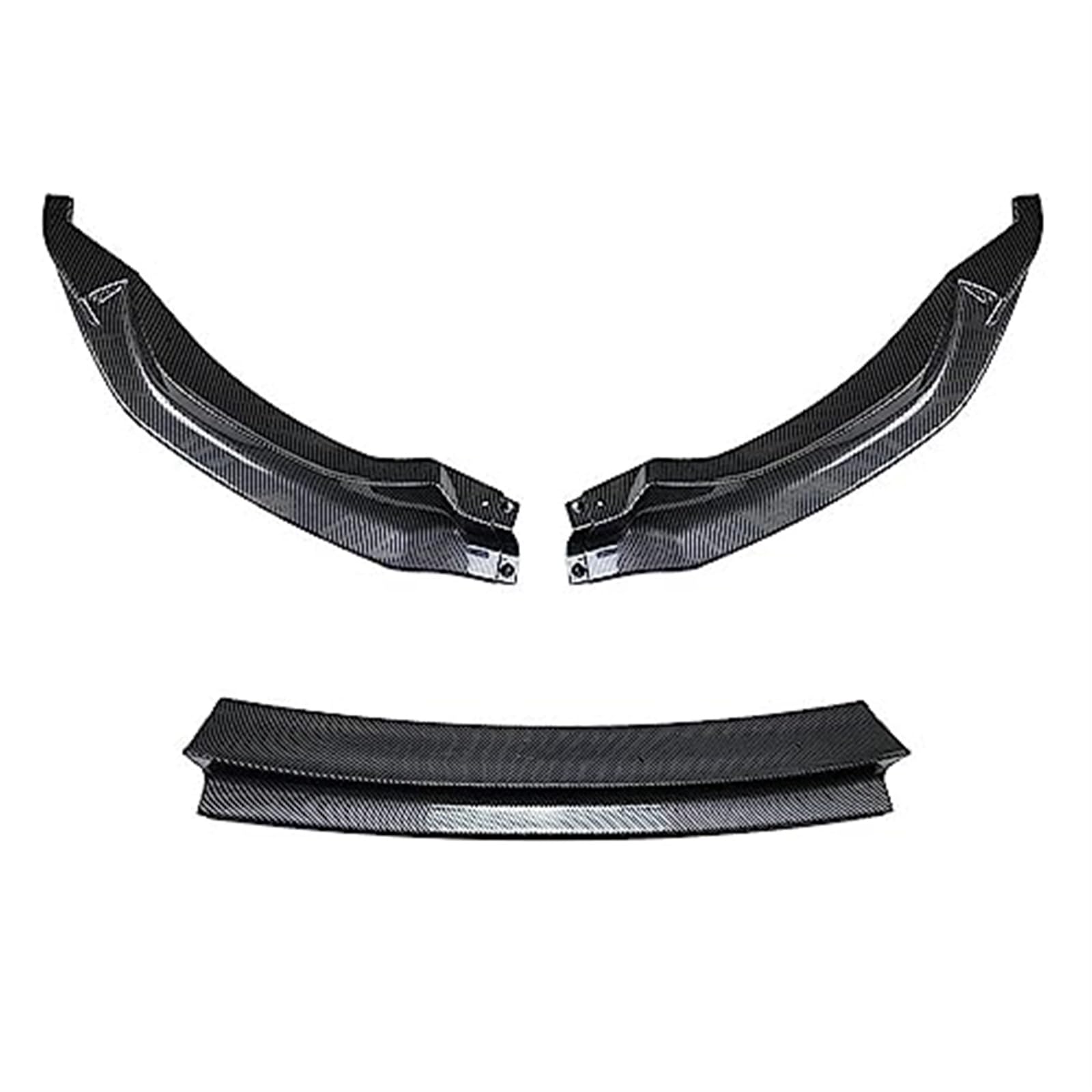 XEBRAD Frontstoßstangenlippensplitter Kinnverkleidungsspoiler, for, 3er 4er F80 M3 F82 F83 M4 2015 2016 2017 2018 2019 2020 Autozubehör Frontspoiler Auto-Frontstoßstangenlippe(Black Carbon) von XEBRAD