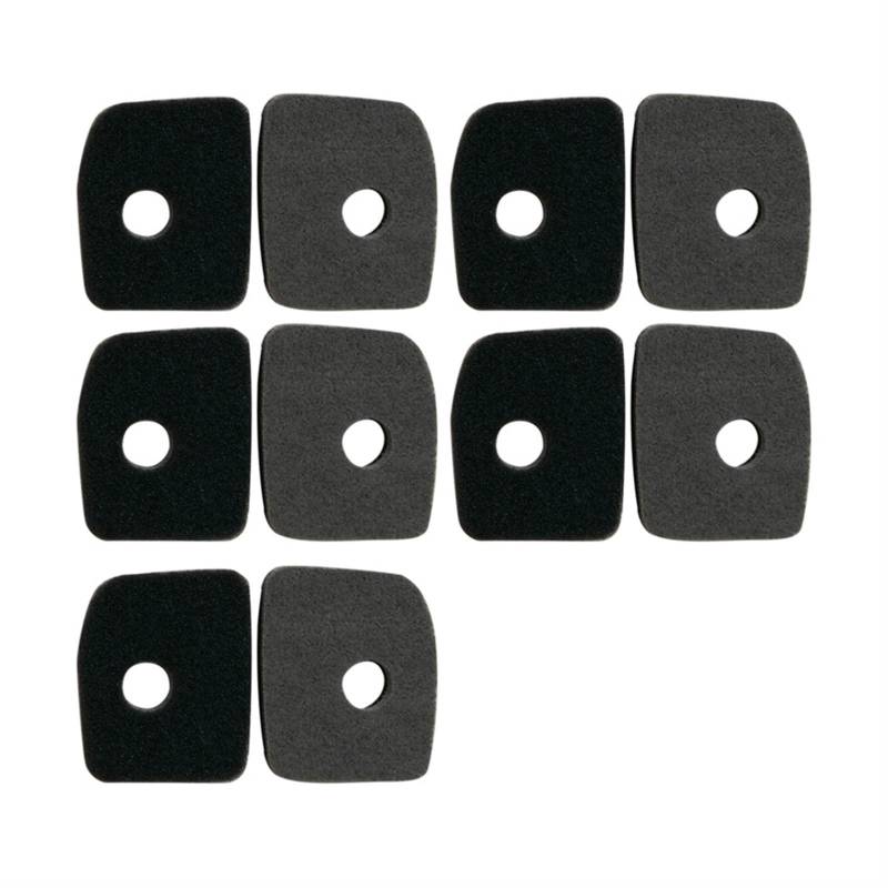 XEBRAD Luftfilter, for BR 200 BG56 BG66 BG86 SH56 SH86 BR200 42411201800 Luftreiniger für Rasenmäher(10pcs) von XEBRAD