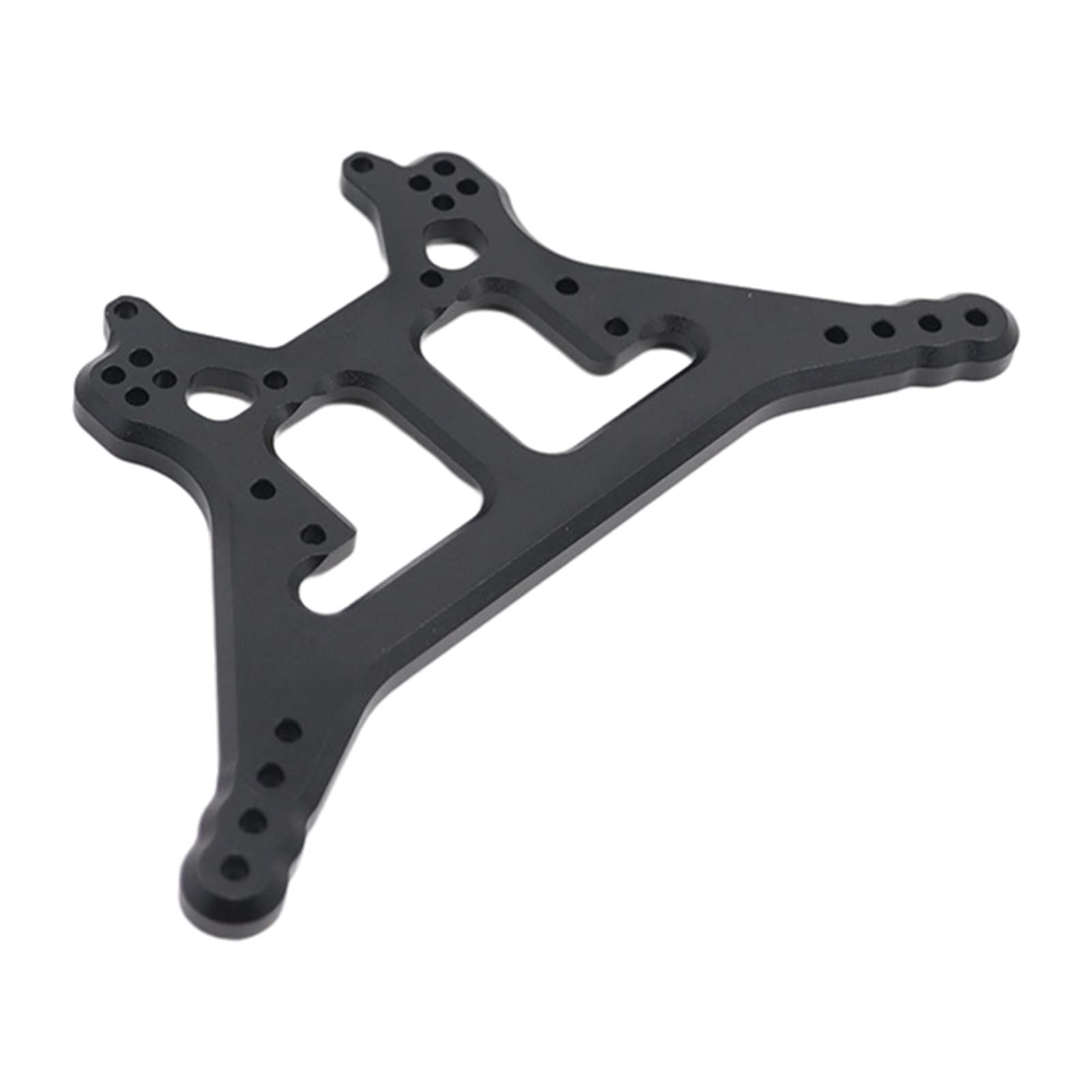 XEBRAD Metall RC Auto Hinten Dämpfer Absorber 1:8 Ersatzteile Hinten Stoßdämpfer Turm, for KRATON, LKW Fahrzeuge Modifizierte Auto-Stoßdämpferhalterung(Black) von XEBRAD