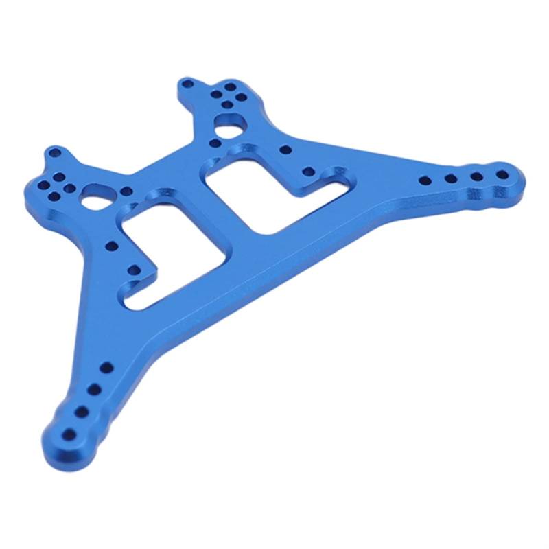 XEBRAD Metall RC Auto Hinten Dämpfer Absorber 1:8 Ersatzteile Hinten Stoßdämpfer Turm, for KRATON, LKW Fahrzeuge Modifizierte Auto-Stoßdämpferhalterung(Blue) von XEBRAD