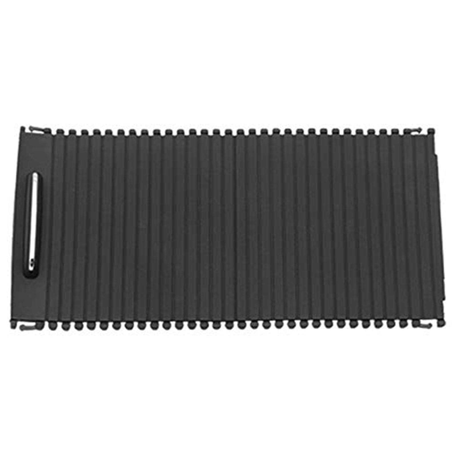 XEBRAD Mittelkonsolen-Verschlussplatte Mittelkonsolen-Schieberollos, for C-Klasse W204 S204 E-Klasse W212 S212 Mittelkonsolen-Rollladenabdeckung Mittelkonsolenabdeckung(BLACK) von XEBRAD