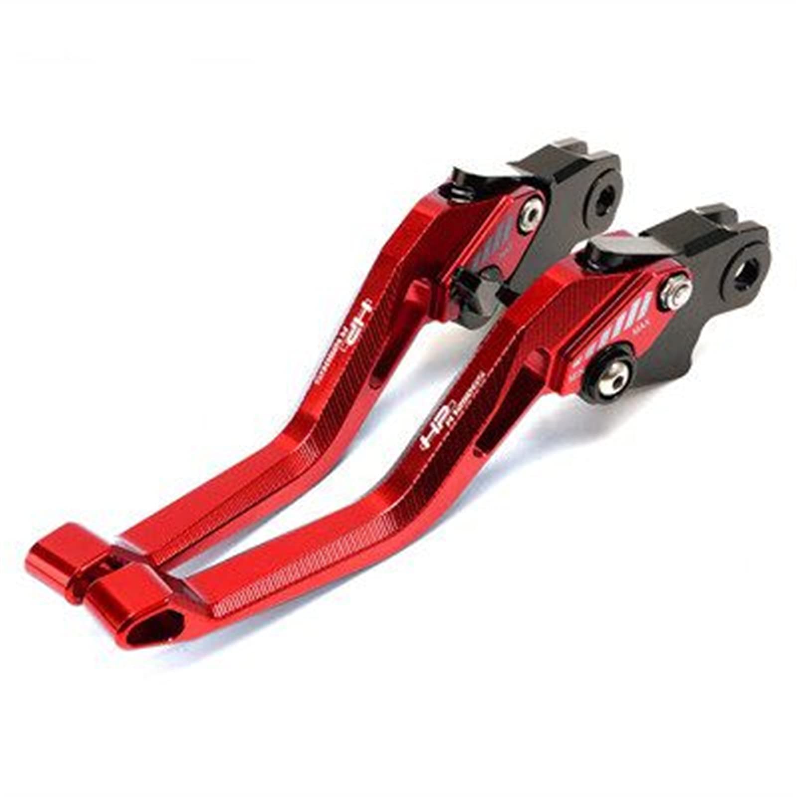 XEBRAD Motorrad 5D CNC verstellbare Bremskupplungshebel mit Logo, for, R1250GS HP R 1250GS HP 2019–2020 Motorrad-Kupplungshebel(Red) von XEBRAD