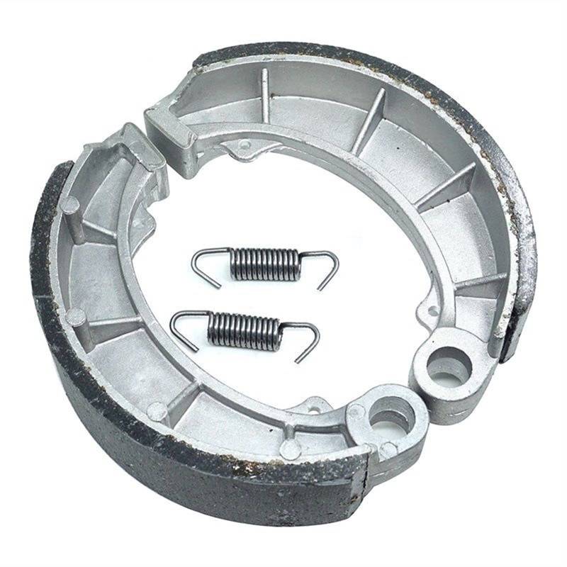 XEBRAD Motorrad-Bremsbelag vorne und hinten, Bremsbackensatz, for VT250C V Twin Magna 1994-1998 VT250 C VT 250 Austausch der Motorradbremsbeläge(Rear Brake Shoe) von XEBRAD