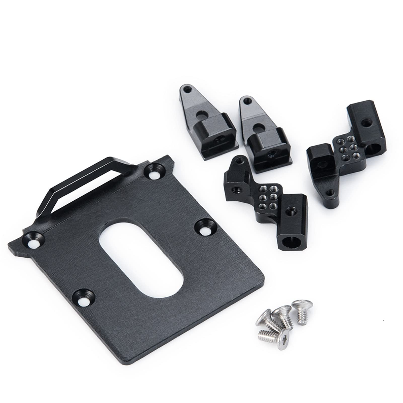 XEBRAD RC Car Shock Mounts Vorderer Stoßdämpfer-Dämpfer-Empfängerständer, for 1/24 Axial SCX24 90081 Auto-Stoßdämpferhalterung von XEBRAD