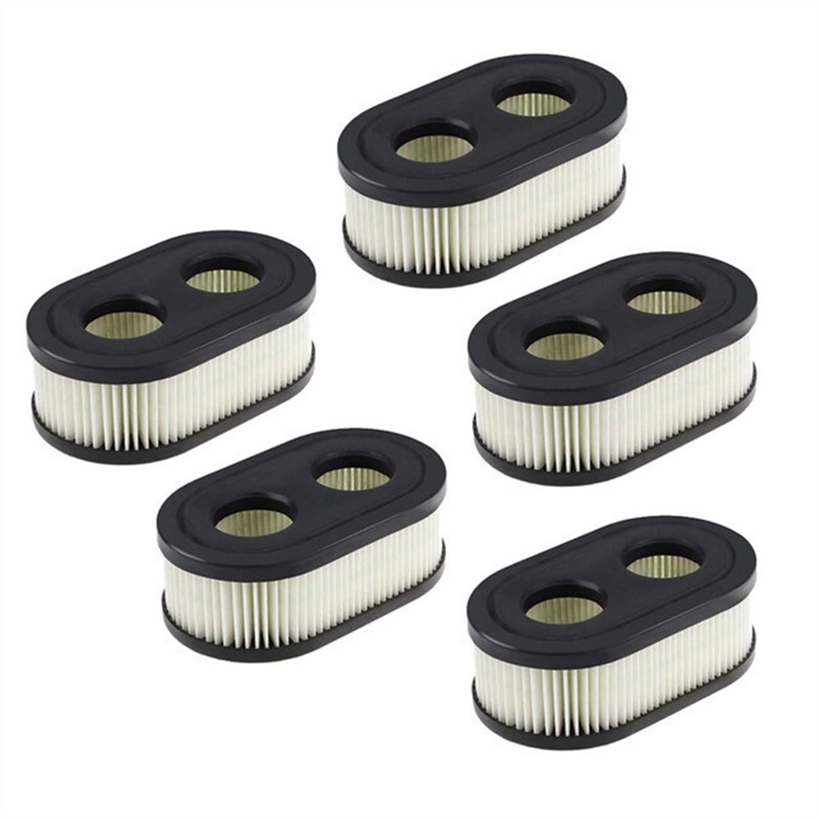 XEBRAD Rasenmäher Luftfilter Reiniger Gartengeräte Zubehör, for Motoren der Serien 550E 550EX Eco-Plus 575EX Luftreiniger für Rasenmäher(5pcs) von XEBRAD