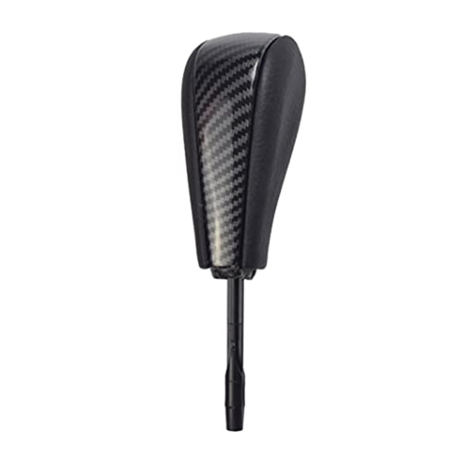 XEBRAD Schaltknauf Auto Automatik Schaltknauf Hebel Stick Ersatz, for, E81 E82 E87 E90 E91 E92 E93 E36 E38 E39 E46 E53 E60 Schaltknäufe(Black Carbon Fiber-Short) von XEBRAD