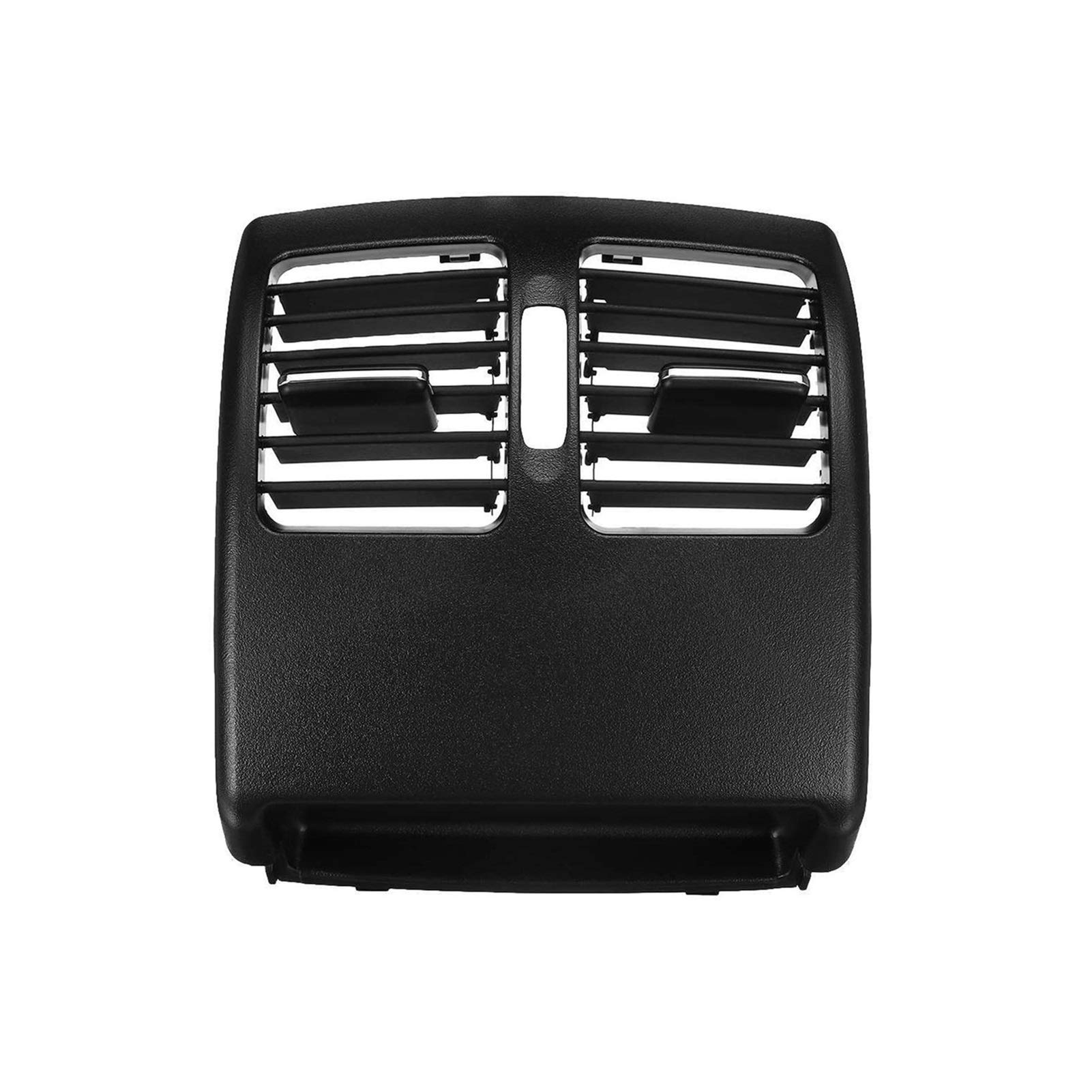 XEBRAD W204 Auto Hinten Mittelkonsole Air Vent Outlet Grill Gitter Abdeckung, for Mercedes, for Benz C E-Klasse W204 W207 20483009548R73 A/C-Entlüftungsabdeckung(Black) von XEBRAD