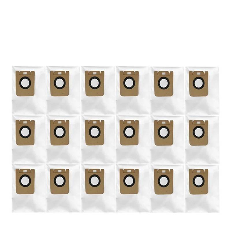 XEBRAD for Dreame, Bot Z10 Pro / L10 Plus Zubehör Staubbeutel HEPA-Filter Wichtigsten Pinsel Mopp Roboter Staubsauger Ersatzteile Roboter-Staubsauger-Kit(18PCS) von XEBRAD