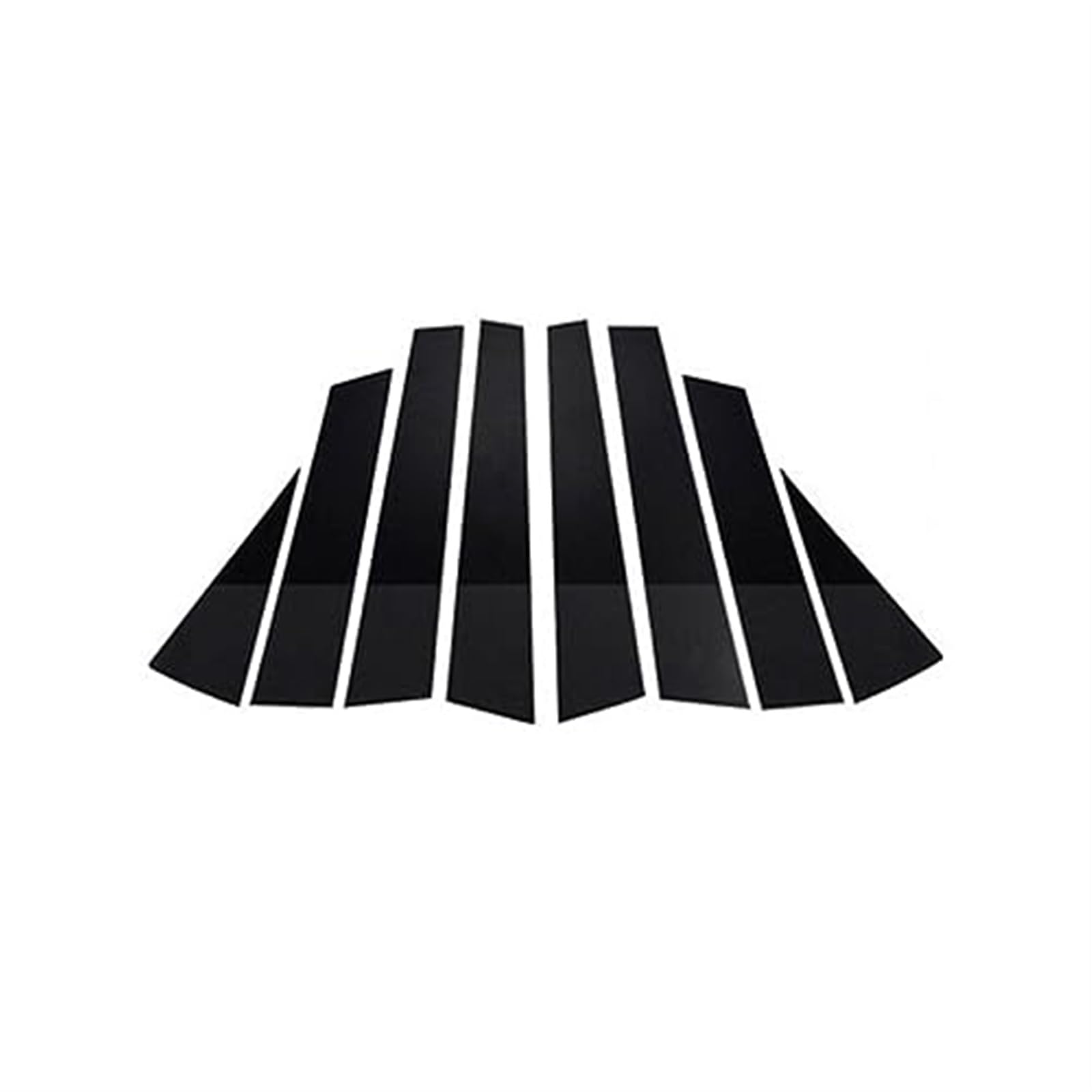 XEBRAD for Nissan, for X-Trail, Rogue 2014–2018, Kohlefaser, polierte Säulenpfosten, 8-teilige Fensterverkleidungsabdeckung Autofensterverkleidung XEBRAD for Nissan, for X-Trail, Rogue 2014–2018, Kohlefaser, polierte Säulenpfosten, 8-teilige Fensterverkleidungsabdeckung Autofensterverkleidung von XEBRAD