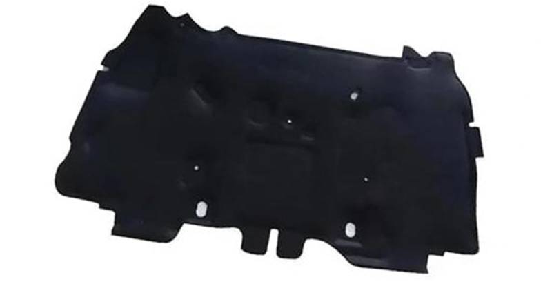 XEDLAMP, for Jeep, for Wrangler JK 2007-2018 J8 Auto vorne Wärmedämmung Baumwolle Auto Motorhaube Sound Pads Wärmedämmmatte(Black Style 1) von XEDLAMP