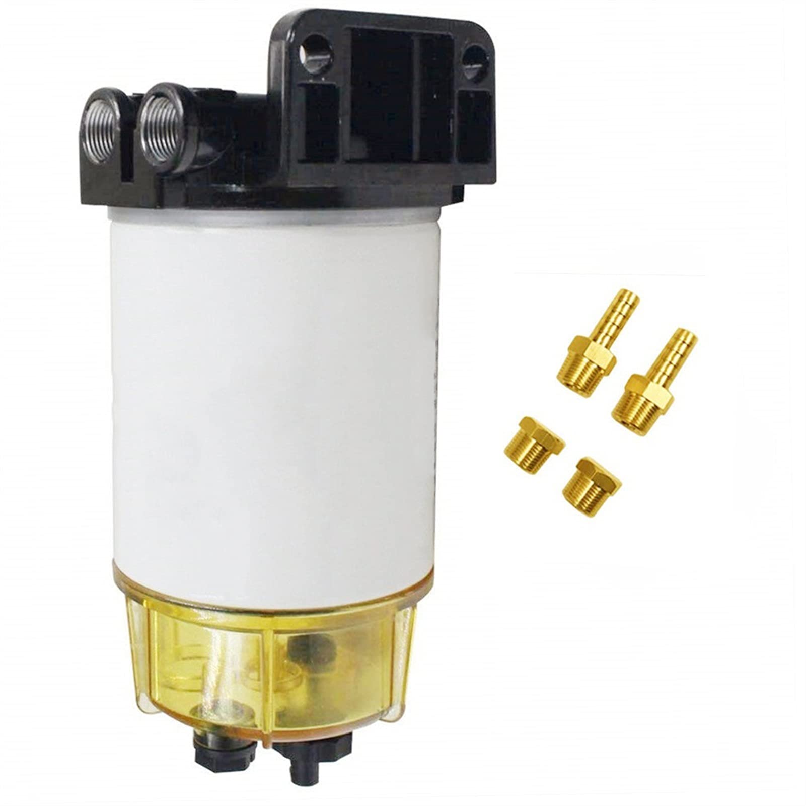 XEDLAMP 10 Mikron Kraftstoff-Wasser-Trennfilter Außenbordmotor, for 35-60494-1 Kraftstofffilter für Kraftfahrzeuge von XEDLAMP