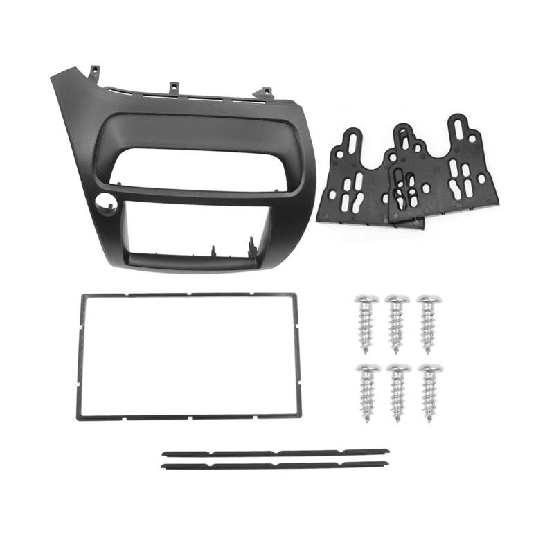 XEDLAMP 2-DIN-Faszienradio, for Civic, Schrägheck ab 2005, Auto-DVD-Stereo-Rahmenverkleidung, Armaturenbrett-Installations-Verkleidungsset Auto-Stereo-Blende-Set von XEDLAMP