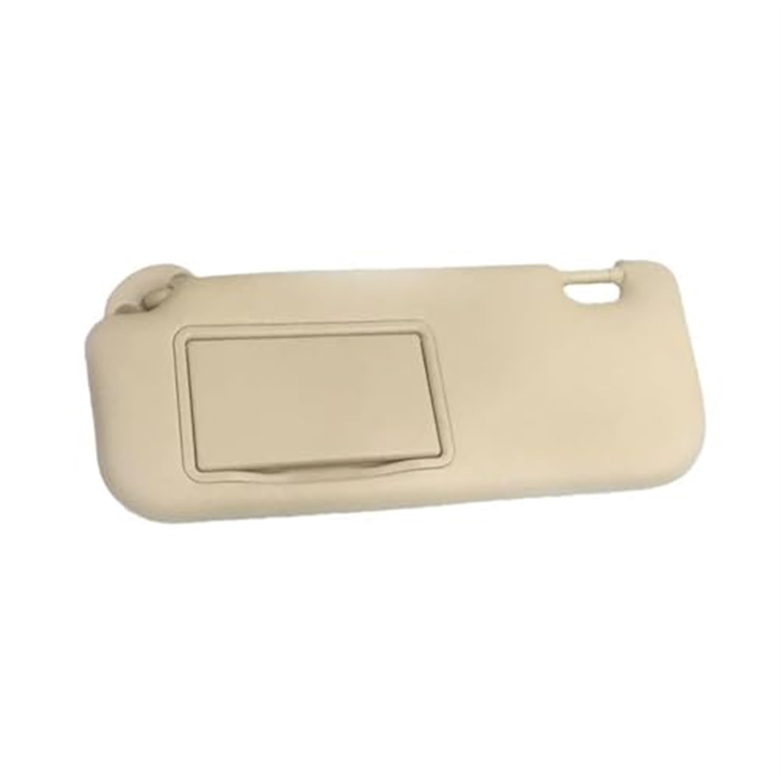 XEDLAMP 2 Stück Auto-Innenzubehör, for Toyota, for Corolla, for Levin 2014–2018, grau-beige Auto-Sonnenblende Kosmetikspiegel mit Sonnenblende für Autos(Beige A Pair) von XEDLAMP