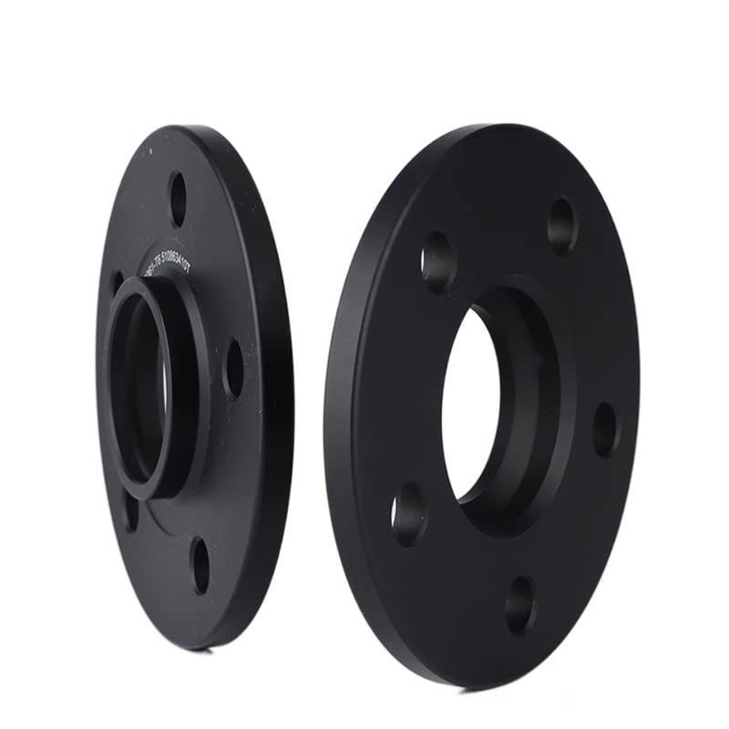 XEDLAMP 2 stück 10/12/15mm Spurverbreiterung Adapter PCD 5x114,3 CB 64,1mm, for 5 Lugs Serie Auto Spurverbreiterungen für Autos(2PCS 5MM Black) von XEDLAMP