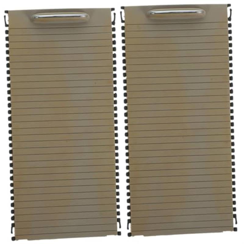 XEDLAMP 2 stücke Reißverschluss Aufbewahrungsbox Mittelkonsole Getränkehalter Roller Auto Getränkehalter Abdeckung Wasserbecher Rack Blindabdeckung Getränkehalter Shutter Konsolenrollo(BEIGEX2PCS) von XEDLAMP