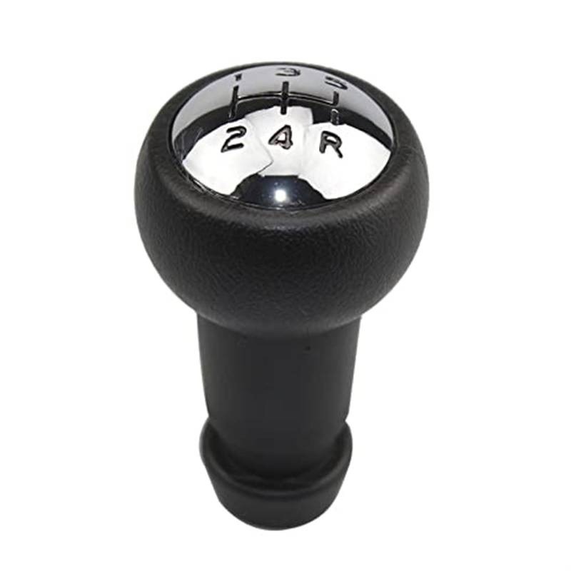 XEDLAMP 5-Gang-Auto-Schaltknauf, Schaltknauf-Stifthebel-Stick-Adapter, for Citroen, C2 C3 C5 C4L, for Peugeot, 206 306 307 308 406 605 Schaltknauf(Black Gear Knob) von XEDLAMP