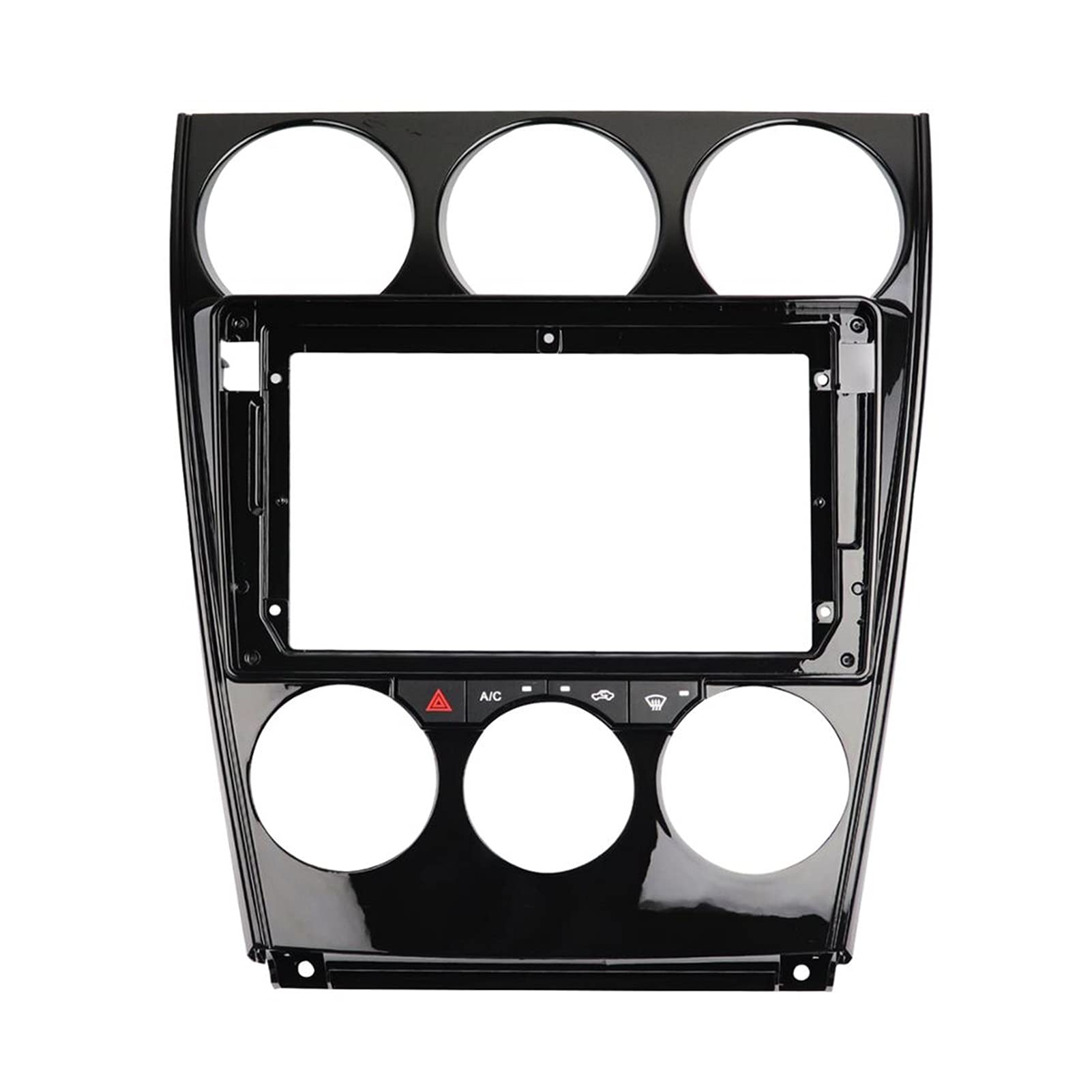 XEDLAMP 9-Zoll-Radioblende, Stereo-Panel, Armaturenbrett, Umrüstsatz, Rahmenblende, for Mazda 6 2004–2016 Auto-Stereo-Blende-Set(Frame) von XEDLAMP