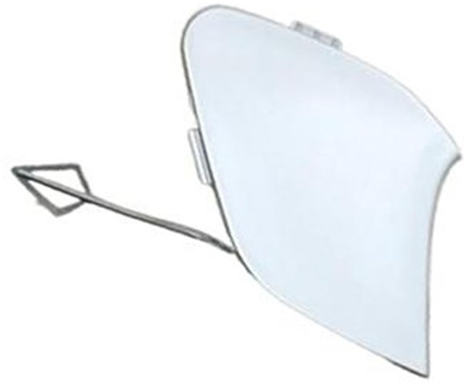 XEDLAMP Abdeckkappe for vordere Stoßstange, for Ford, for Focus, 3 MK3 2015 2016 2017 2018 Abdeckung für Abschlepphaken für Kraftfahrzeuge(Silver) von XEDLAMP