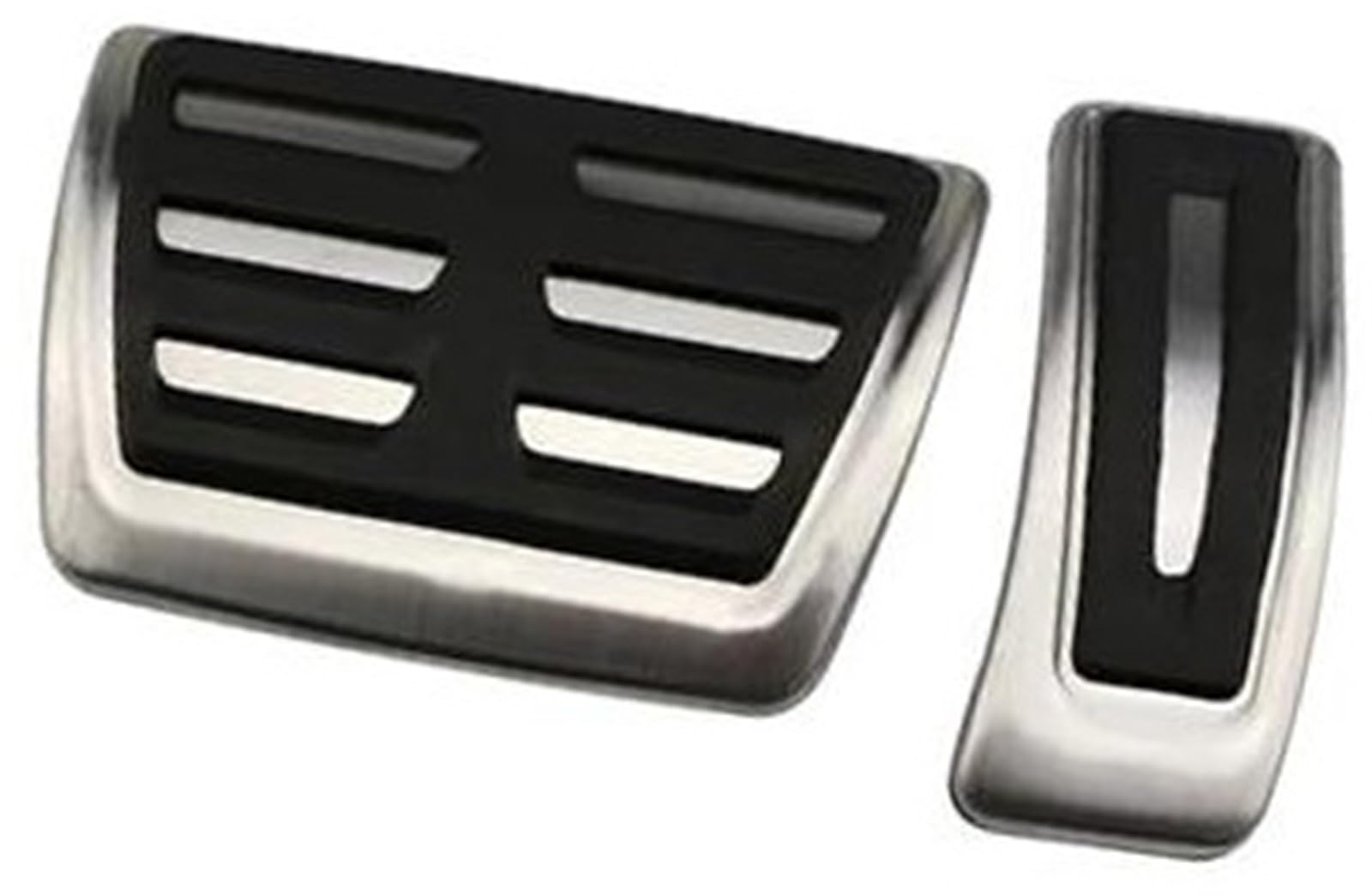 XEDLAMP Auto-Bremspedalabdeckung, for A4 B8 A5 B8 A6 B8 2008–2019 A7 Q5 Q7 Q8, for Porsche, for MACAN, for Cayenne, RHD Auto-Kraftstoffzubehör Pedalzubehör für Autos(Black at Pedal(RHD)) von XEDLAMP