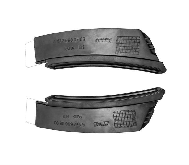 XEDLAMP Auto Heckstoßstangenabdeckung Zierleiste Verbreiterung Radaugenlippe, for Benz, A-Klasse W177 Schrägheck AMG A180 A200 A250 A35 2019 Autospoiler-Zubehör von XEDLAMP