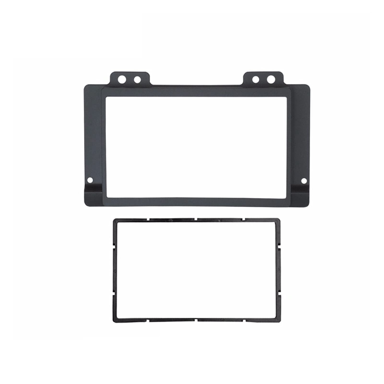 XEDLAMP Doppel-DIN-Radioblende, Stereo-Facia-Armaturenbrett, CD-Verkleidungs-Einbausatz, for Land Rover, Freelander 2004–2007 Auto-Stereo-Blende-Set von XEDLAMP