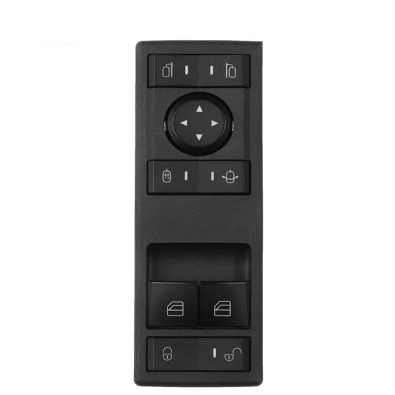 XEDLAMP Fensterheberschalter, for Mercedes-Benz, for Actros A9605451213 9605451213 Fensterheberschalter Bedienfeld Spiegel Elektrischer Schalter Hauptschalter for Fensterheber Autofenster-Taste von XEDLAMP