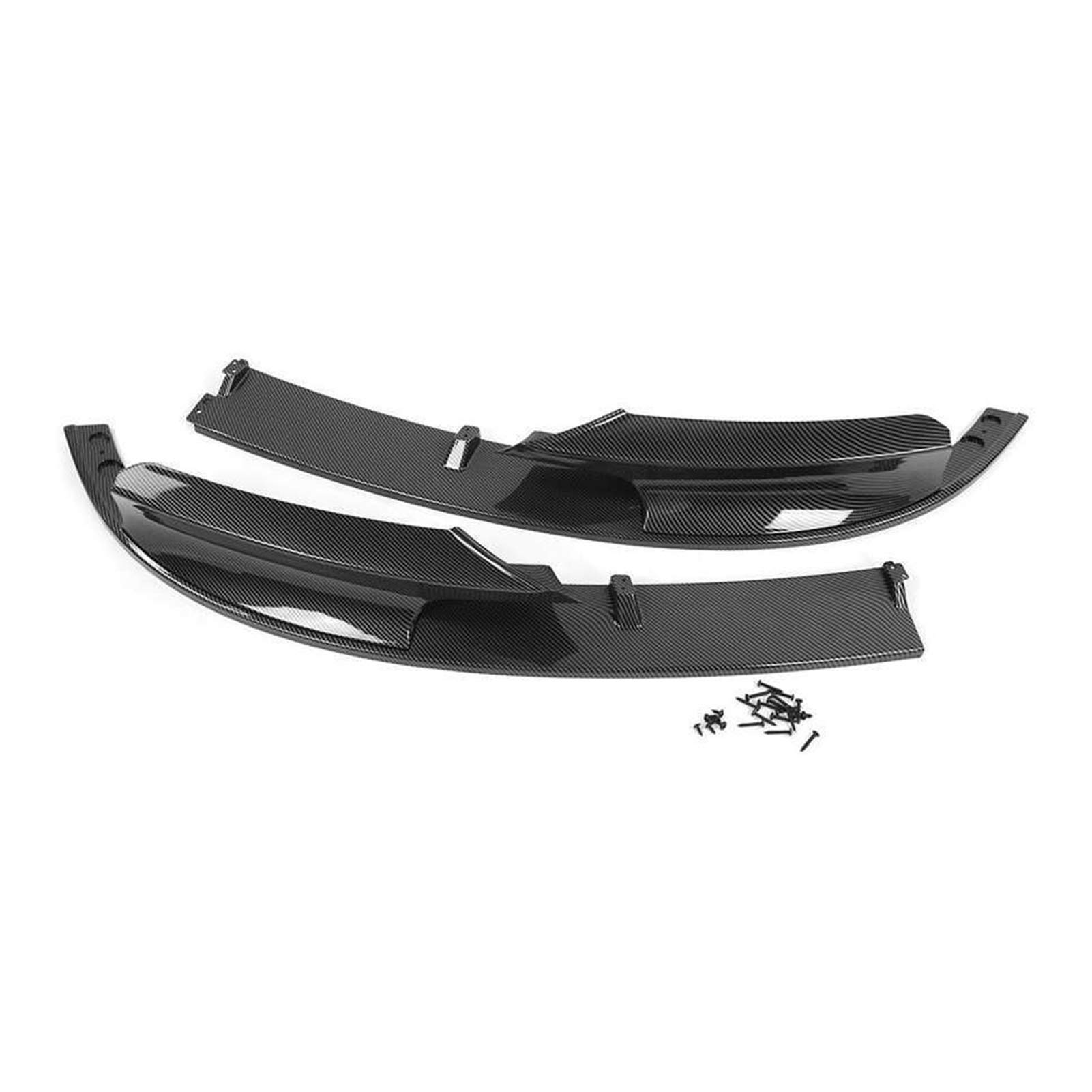 XEDLAMP Frontspoilerlippe im Carbonfaser-Stil for die Stoßstange, for 3er F30 F31 M Sport 2013 2014 2015-2019 Autospoiler-Zubehör von XEDLAMP