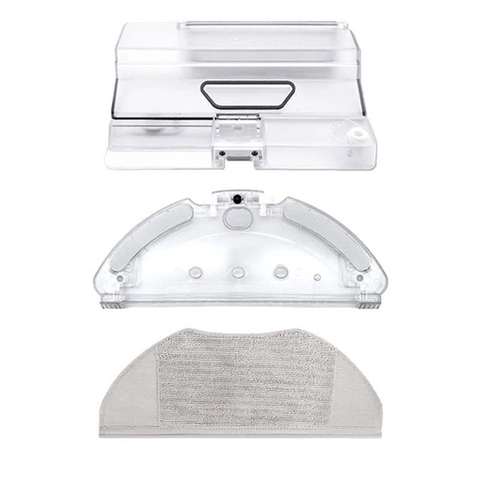 XEDLAMP Für, for Xiaomi, G1 MJSTG1 Wassertank Staubbox Mopphalterung Teile Roboter-Staubsauger Mülleimerbox Stützplatte Zubehör Vakuum-Staubsammelbox(3 pcs) von XEDLAMP