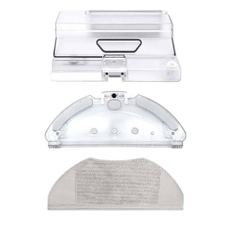 XEDLAMP Für, for Xiaomi, G1 MJSTG1 Wassertank Staubbox Mopphalterung Teile Roboter-Staubsauger Mülleimerbox Stützplatte Zubehör Vakuum-Staubsammelbox(3 pcs) von XEDLAMP