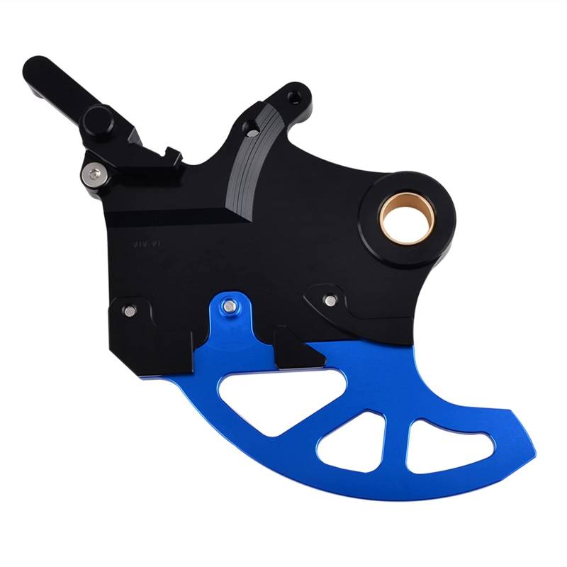 XEDLAMP Hinterer Bremsscheibenschutz Bremssattelhalterung Adapterhalterung, for Yamaha, for YZ YZF WRF 125 250 450 YZ250F YZ450F YZ250X FX YZ450X FX 2016-2020 Bremsscheibenabdeckung(BB) von XEDLAMP