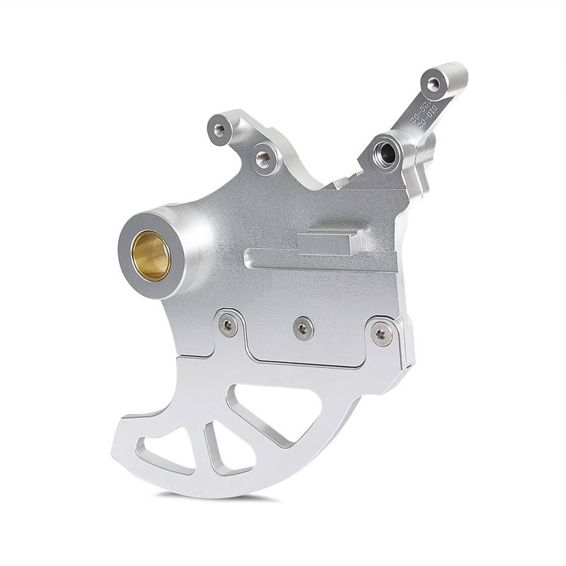 XEDLAMP Hinterer Bremsscheibenschutz Bremssattelhalterung Adapterhalterung, for Yamaha, for YZ YZF WRF 125 250 450 YZ250F YZ450F YZ250X FX YZ450X FX 2016-2020 Bremsscheibenabdeckung(Silver) von XEDLAMP