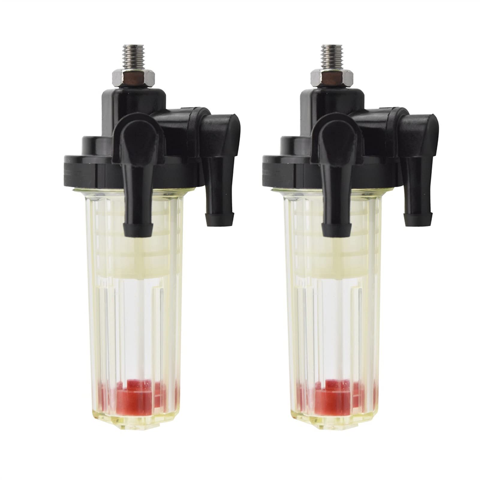 XEDLAMP Kraftstofffilter Außenbordmotor Teil Schiffsmotor Wasserabscheider, for 75 PS 80 PS 90 PS 100 PS 8 mm 60C-24560-00 Kraftstofffilter für Kraftfahrzeuge(2 Pieces) von XEDLAMP