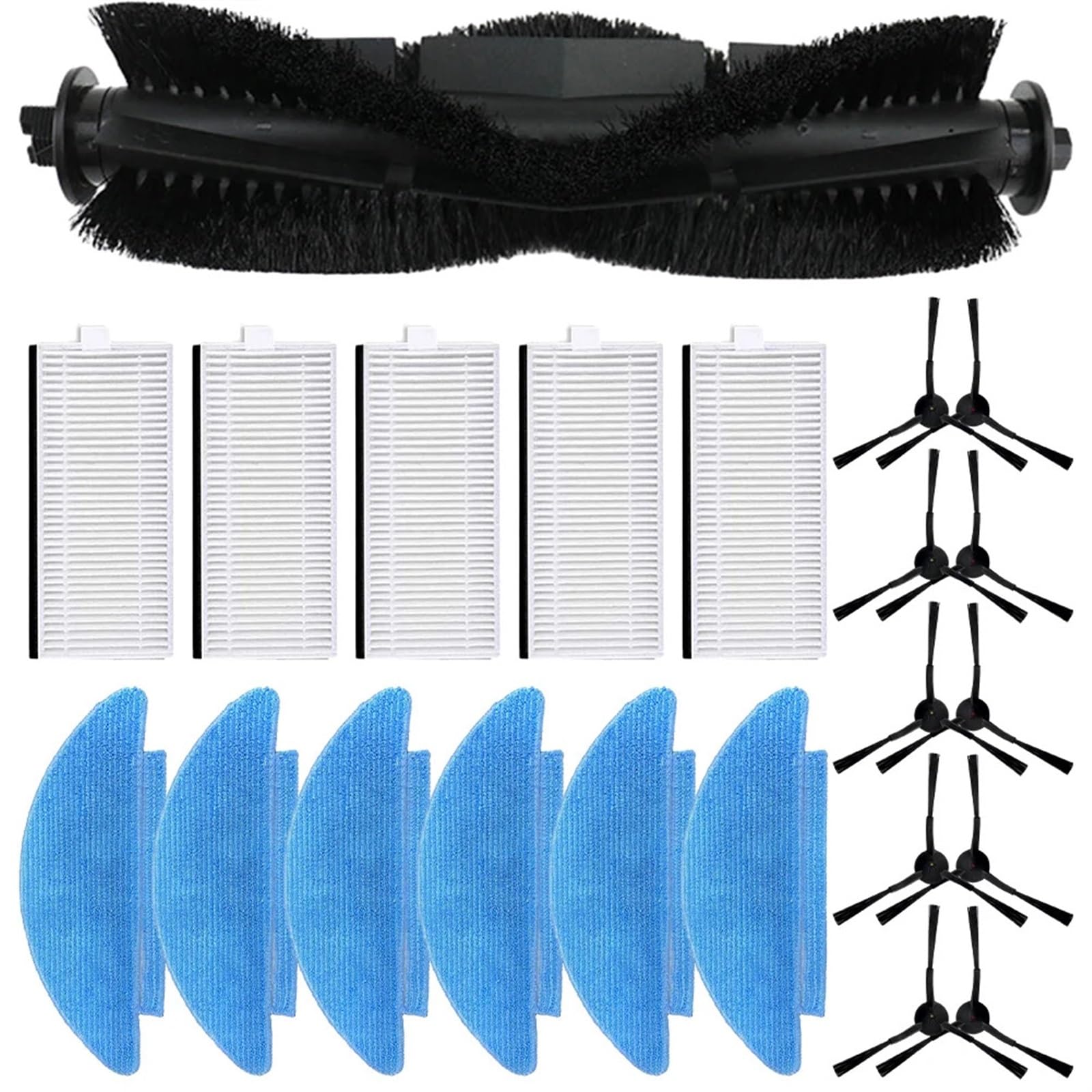 XEDLAMP Mopp-Pads, Filterteile, for Conga 7490 Eternal GenesisSweeping Roboat Staubsauger, Haushaltsgeräte-Zubehör, Ersatzteile Roboter-Sauger-Wischpad(B) von XEDLAMP