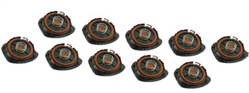 XEDLAMP Motorventildeckel, for Peugeot, 207/307/308/2008, 5/10 Stück PCV-Ventildeckel 11127646554 PCV-Ventilkammerabdeckung(Black 10 Pcs) von XEDLAMP