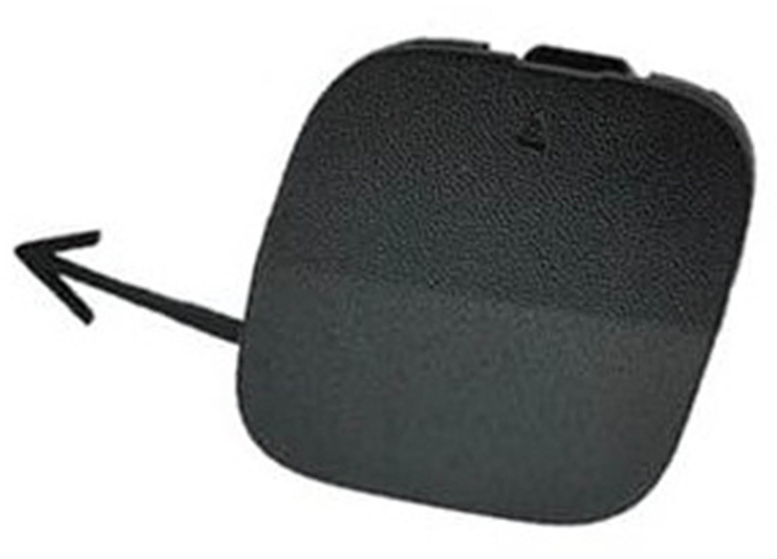 XEDLAMP Unlackierte vordere hintere Stoßstange Abschlepphakenabdeckung Anhängerkappe for Great, Wall GWM, for Haval, H6 3. 2021 Abdeckung für Abschlepphaken für Kraftfahrzeuge(Black Rear Cover) von XEDLAMP