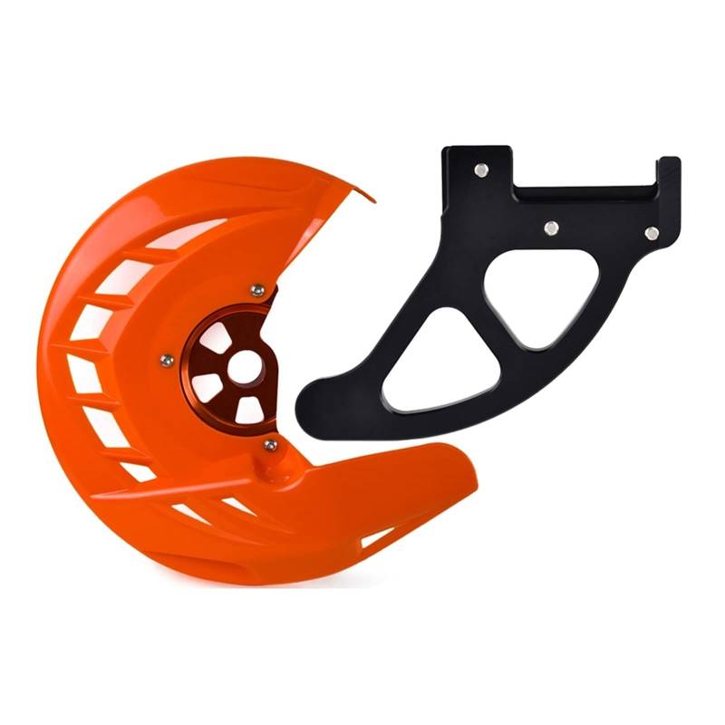 XEDLAMP Vorne Hinten Bremsscheibe Schutz for SX SXF XC XCF EXC EXCF XCW XCFW 125 150 200 250 300 350 400 450 530 2003 2015 Bremsscheibenabdeckung(Orange) von XEDLAMP