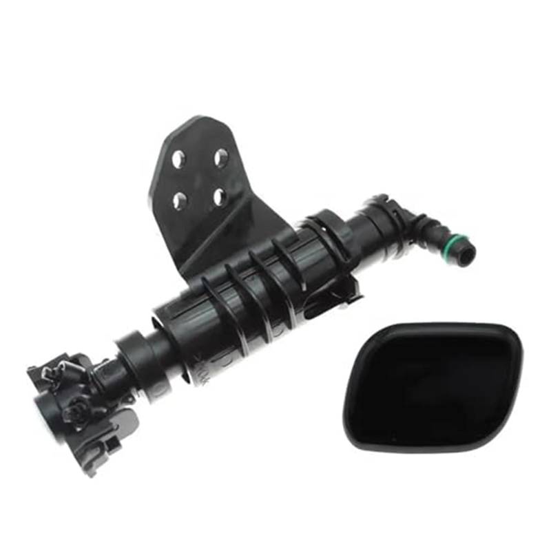 XEDLAMP Vorne Links rechts Scheinwerfer Wahser Sparyer Düsenpumpe Zylinderkappe Jet, for Hyundai, Tucson Kappe der Scheibenwaschdüse(Black Right Side) von XEDLAMP