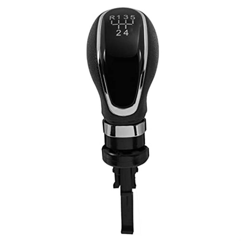 XEDLAMP for Buick, for Excelle GT/XT, for Opel, for Astra 2009-2014 Auto MT Schaltknauf Hebel Stick Gamasche Kofferraumabdeckung Kragen Schaltknauf(Black 5 Speed) von XEDLAMP