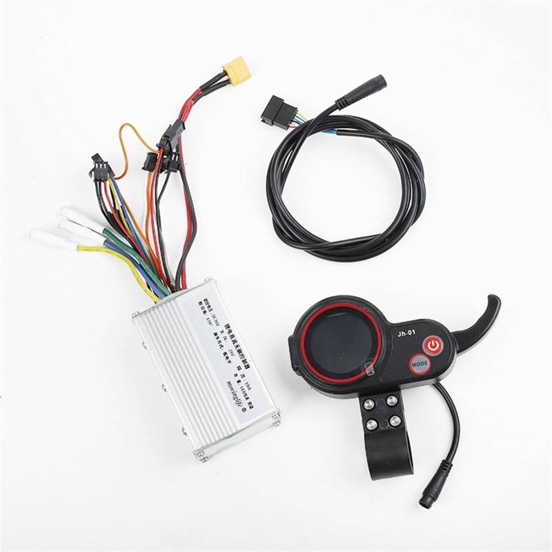 XEDLAMP for Kugoo, M4 Elektrische Roller 36v48v Display Panel 5/6-Pin Kommunikation Instrument Bürstenlosen Intelligente Motor Controller Multifunktionales Scooter-Dashboard(JH-01) von XEDLAMP