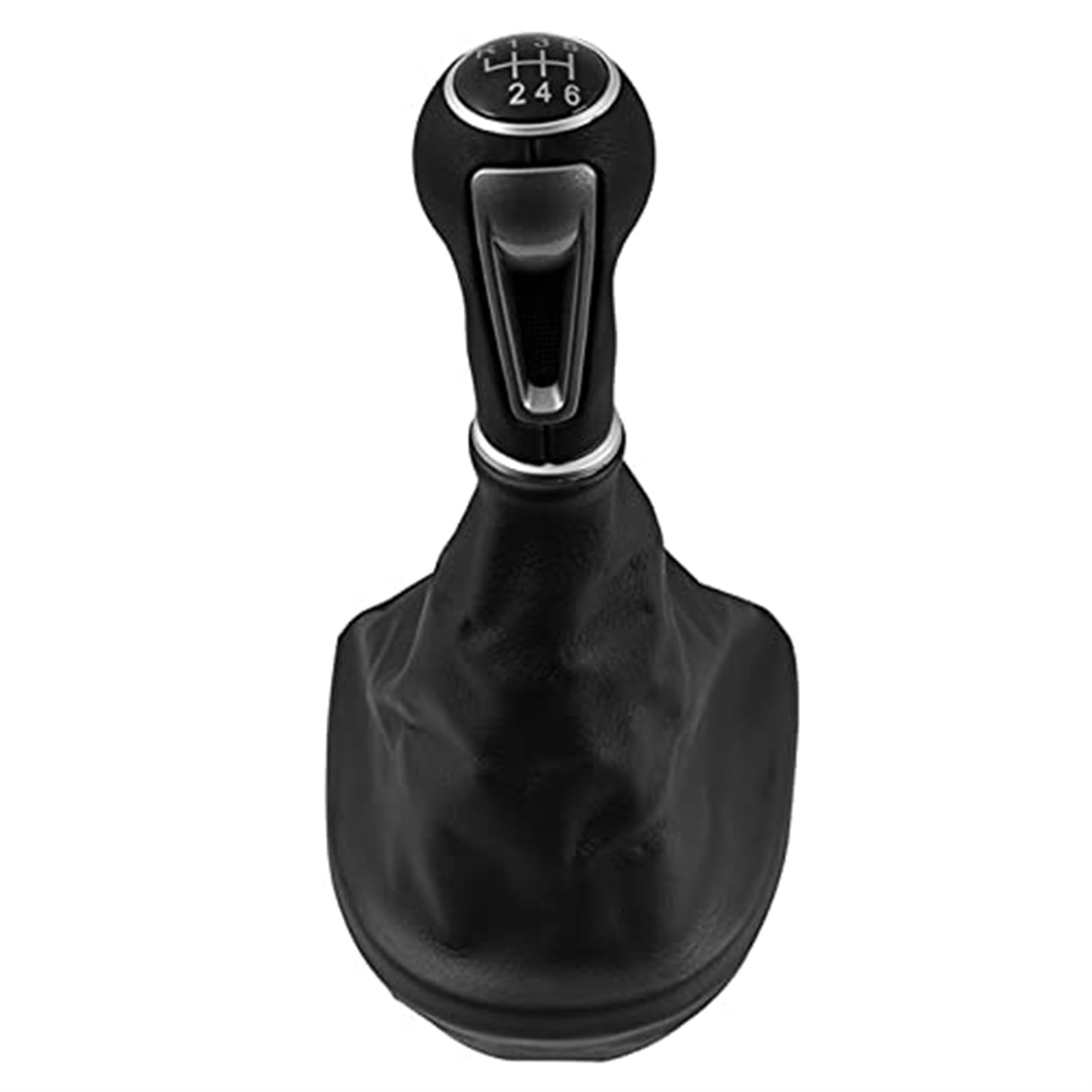 XEDLAMP for Seat, for Leon II for Toledo III for Altea XL 2005–2009 2010 2011 2012 Schaltknauf Gamasche Kofferraumabdeckung Fall Hebelstab Schaltknauf(Black 6 Speed Gear Case) von XEDLAMP