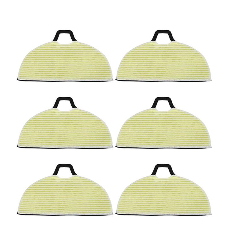 XEDLAMP for Shark, for AV2610WA RV2610WA RV2410WD RV2610WD RV2610WFUS Staubsauger Mopp Tuch Pad Kit Ersatzteile Zubehör Roboter-Sauger-Wischpad(6pcs) von XEDLAMP