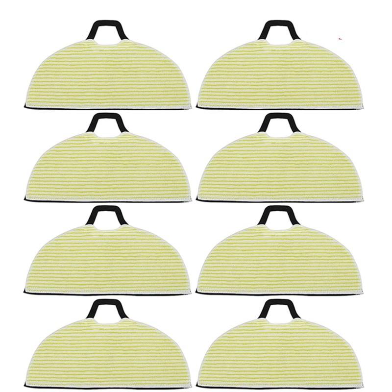 XEDLAMP for Shark, for AV2610WA RV2610WA RV2410WD RV2610WD RV2610WFUS Staubsauger Mopp Tuch Pad Kit Ersatzteile Zubehör Roboter-Sauger-Wischpad(8pcs) von XEDLAMP