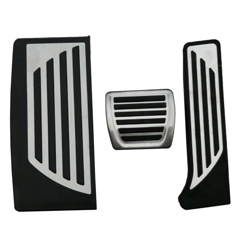 Accelerator Bremse Fußplatten Edelstahl Auto Pedal Pads Cover AT Für A&lfa R&omeo G&iulia S&telvio Automatic File 2015-2018 von XENITE