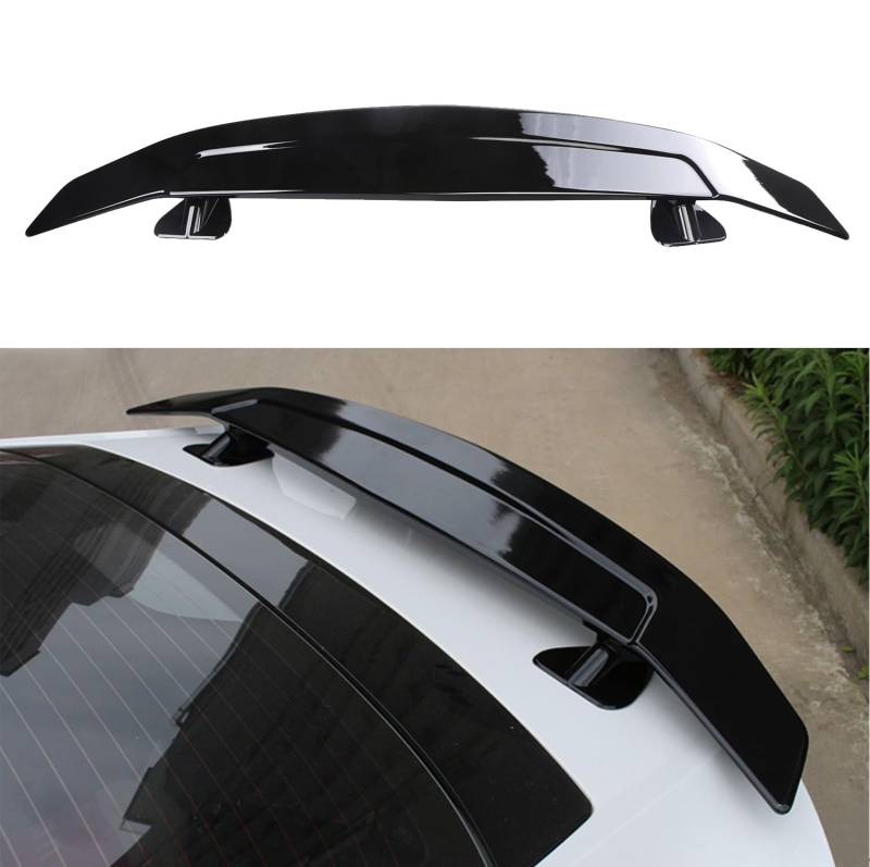 Auto ABS Heckspoiler Spoiler für Alfa Romeo GT (937) / Alfa GTV (Typ 916) 1994-2011, Rear Spoiler Flügel Original Auto Heckflügel Auto Zubehör,Bright Black von XENITE