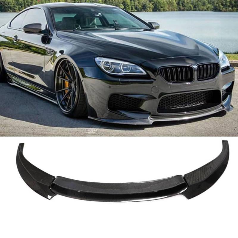 Frontspoiler Lippe Spoilerlippe Splitter Für BMW F06 F12 F13 M6 2013 2014 2015 2016, Stoßstange Lippe Front Spoiler Tuning Auto zubehör von XENITE