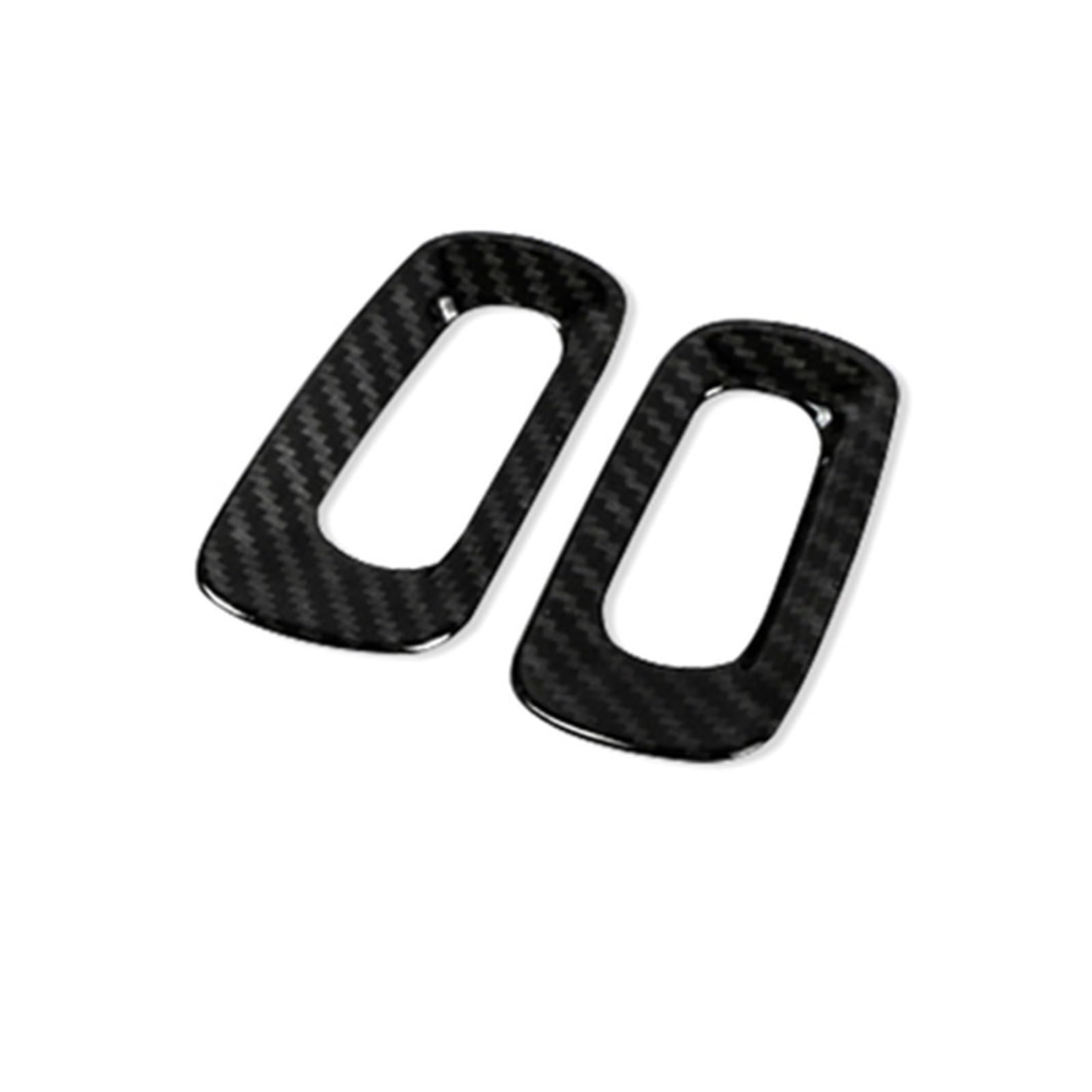 Innenleisten 2Pcs Car Styling Interior Innere Armaturenbrett Air Outlet Vent Trim Dekoration Für XC40 2018 2019 2020 2021 2022(Carbon Look) von XENITE