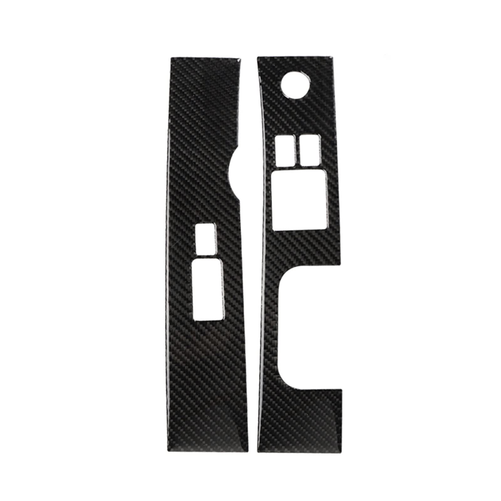 Innenleisten Auto Fensterheber Schalter Panel Abdeckung Dekor Trim Kohlefaser Look ABS Auto Aufkleber Für 350Z 2006-2009 RHD von XENITE